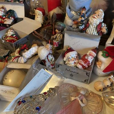 Vtg Christmas ornaments