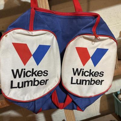 Wickes Lumber Duffel bag