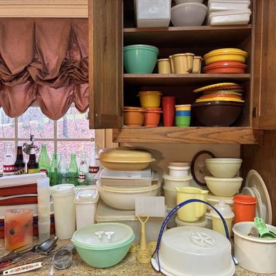 Tons of Tupperware