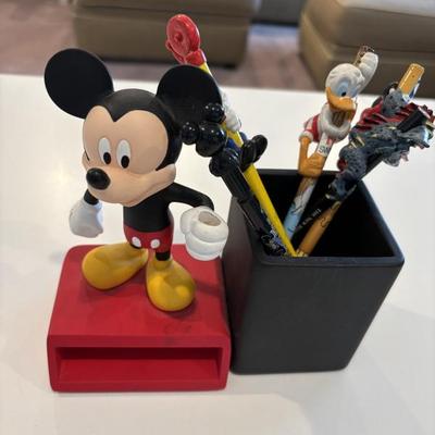 Collectible Disney desk accessories and character pencils