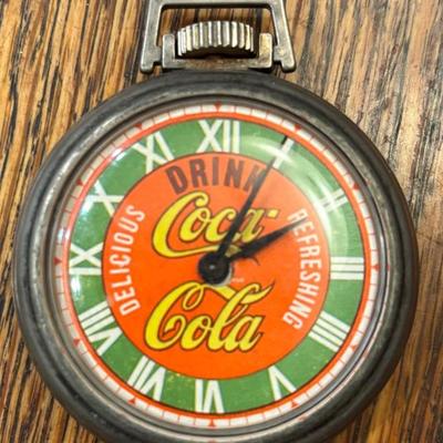Vintage Coke watch fob