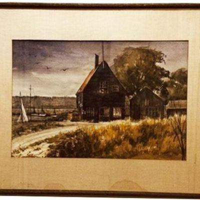 Lot 146 
Don Settle Signed Watercolor