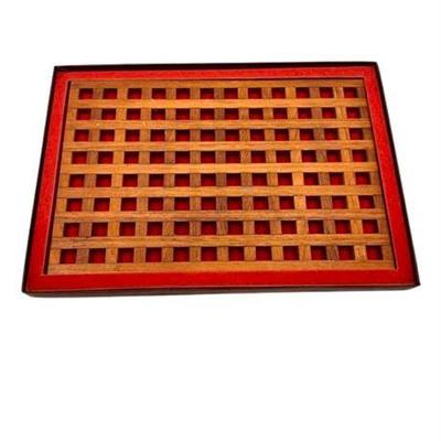 Lot 125   
Quistgaard For Dansk Teak Lattice Trivet Denmark