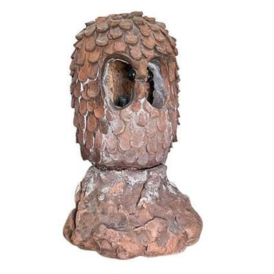 Lot 105  
Mid Century Lamar Signed Clay Owl Sculpture