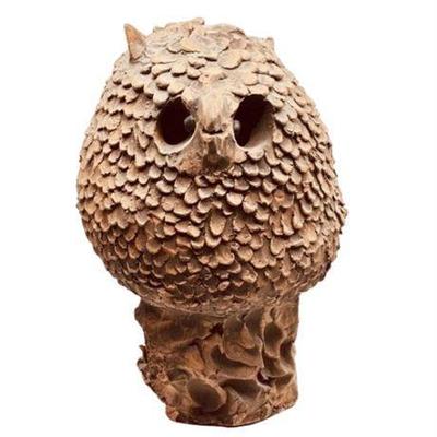 Lot 104   
Mid-Century L. Clark Signed Owl Sculpture