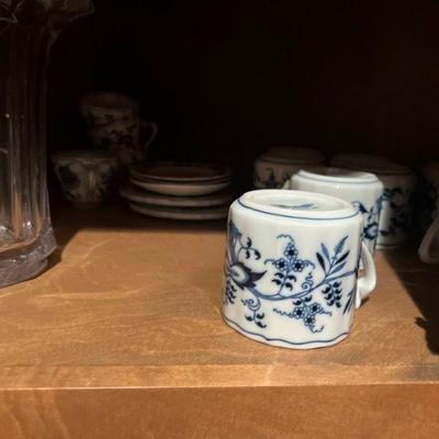 Available in Auction - Lot 23 - Blue Danube China Set