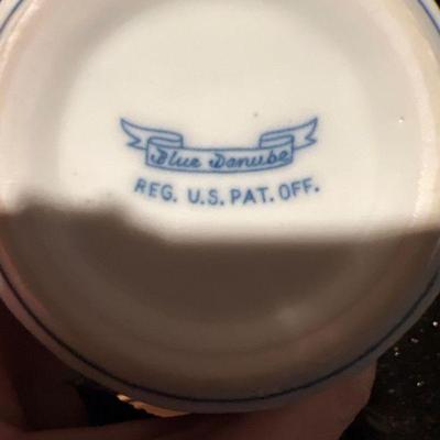 Available in Auction - Lot 23 - Blue Danube China Set