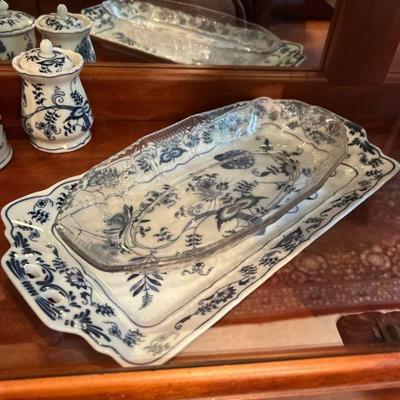 Available in Auction - Lot 23 - Blue Danube China Set