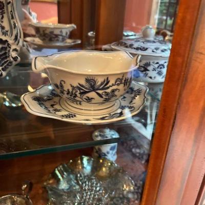 Available in Auction - Lot 23 - Blue Danube China Set
