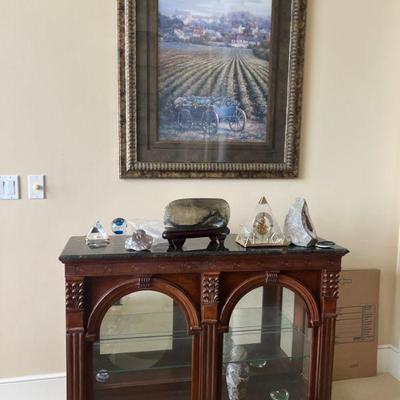 Available in Auction - Lot 12 - Lighted Pulaski Curio Cabinet