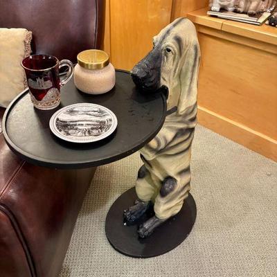 Vintage Bombay Company "Sir Hawthorne" dog butler table