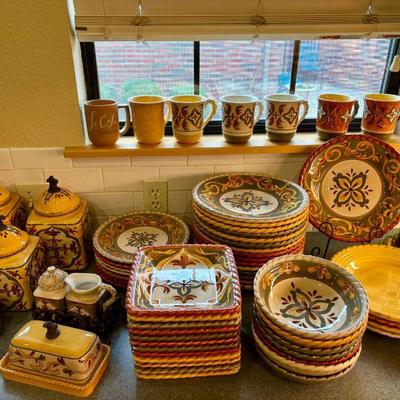 Artimino Sienna Tuscan Earthenware