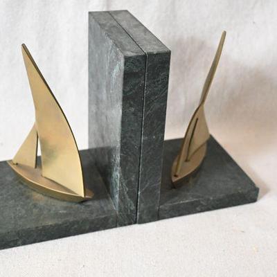 marble bookends