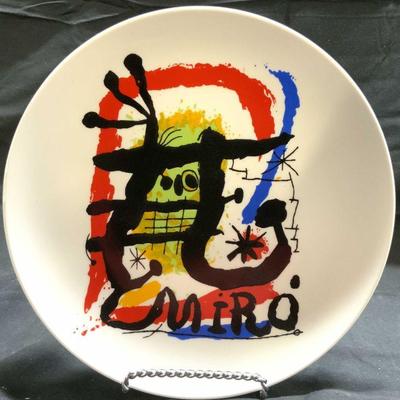 MIRO XL ART Porcelain Plate
