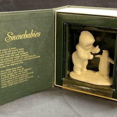 Department 56 Porcelain Snowbabies Figurine
