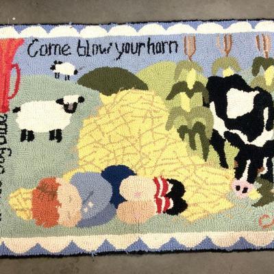 Claire Murray Hand Hooked Wool Rug
