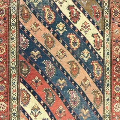 Antq Handmade Caucasian Shivran Wool Runner
