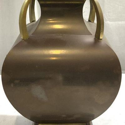 Vintage Copper & Gilt Metal Lamp
