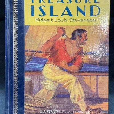 Vtg Treasure Island Robert L Stevenson, Illustr
