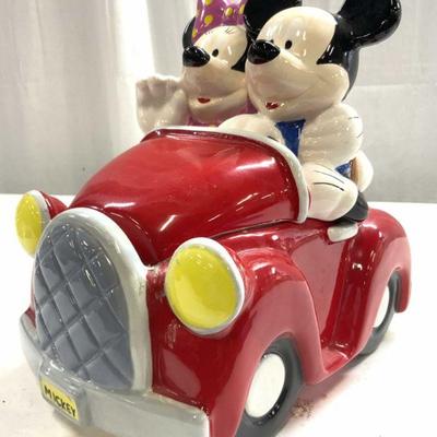 HOUSTON HARVEST DISNEY Minnie & Mickey Cookie Jar
