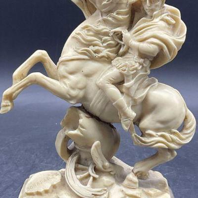 NAPOLEON BONAPARTE Riding Rearing Horse Figural
