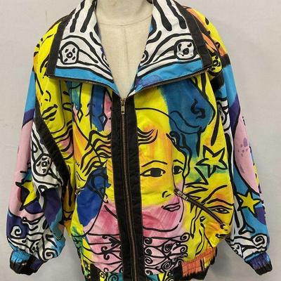 Vintage Giacca Sport Graphic Print Jacket
