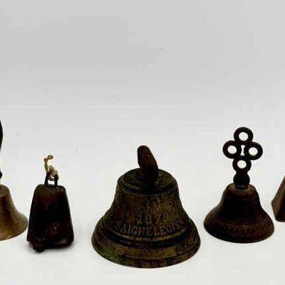 (5) Vintage Metal Bells Feat. Saignelegier
