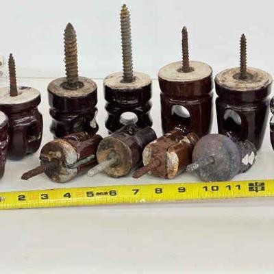Old Electrical Insulator Collection
