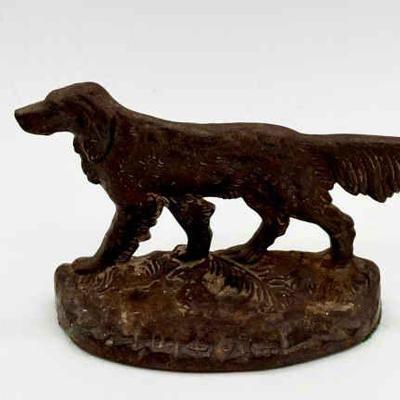Vintage M. Green Blatt Studios Metal Door Stop/bookend
