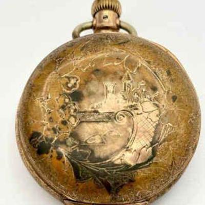 Antique American Waltham Pocketwatch With Inscription
