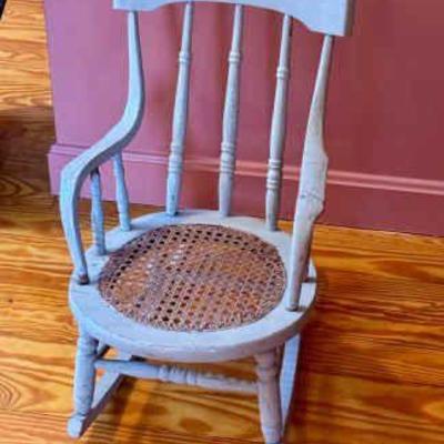 Antique Children’s Rocking Chair

