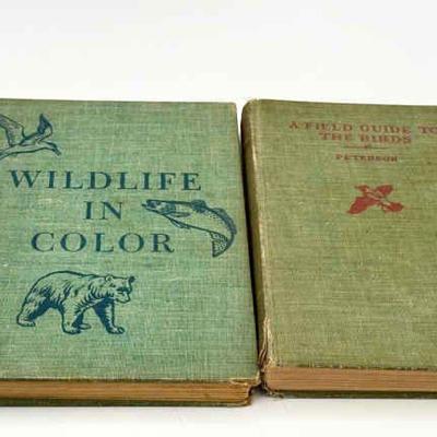 (2) Vintage Animal Books
