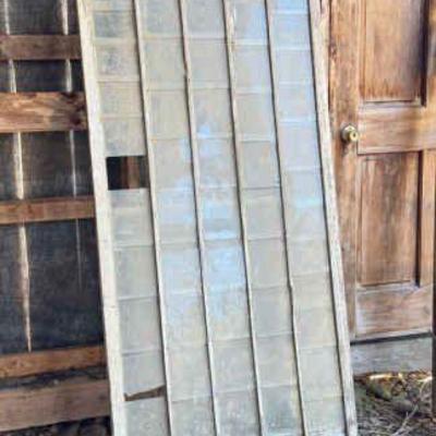 Vintage Greenhouse Panel / Hot Box Cover
