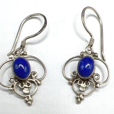 Sterling Silver Drop Earrings
