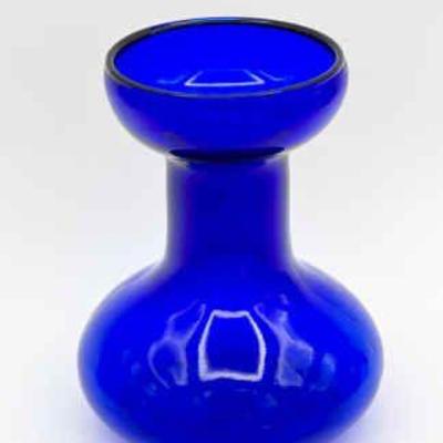 Cobalt Blue Hyacinth Vase
