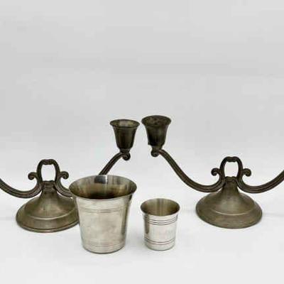 Steiff, Shirley, & Old English Pewter Lot
