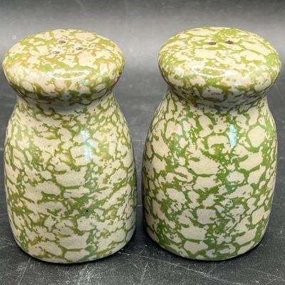 BBP Pottery Salt Glaze Salt & Pepper Shakers
