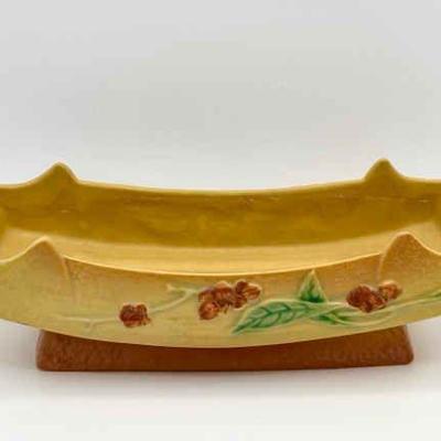 1940 Roseville Pottery Bittersweet Console Bowl
