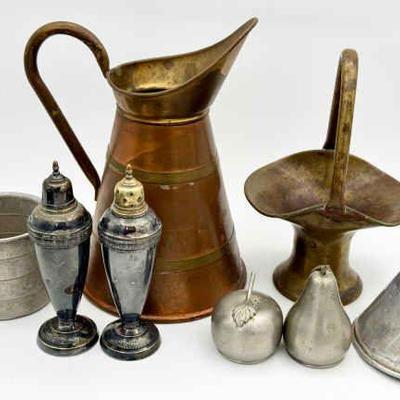 Vintage Metal Item Lot
