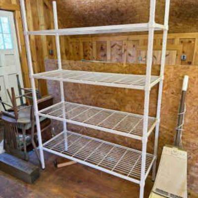 4-tier Metal Wire Shelf
