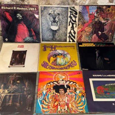 (9) Classic Rock Vinyls Feat Jimmy Hendrix
