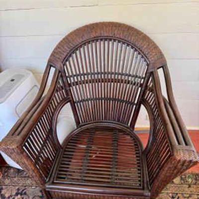 Pier One Imports Patio Chair & Foot Rest

