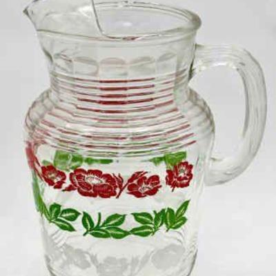 MCM Floral Pitcher
