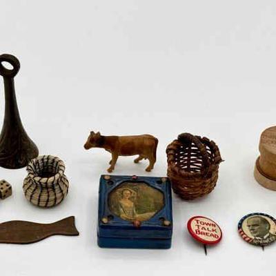 Miniature Horsehair Basket & More Tiny Treasures
