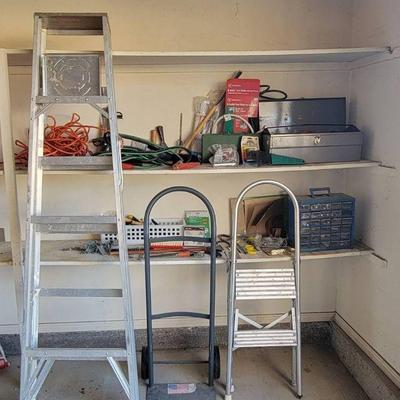 Mystery Tool Lot, feat. 6' Ladder & Dolly
https://ctbids.com/estate-sale/34628/item/3898130/Mystery-Tool-Lot-feat-6-Ladder-Dolly