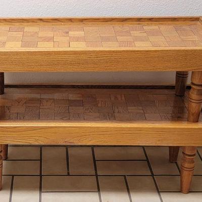 Mid-Century Checkered Side Table
https://ctbids.com/estate-sale/34628/item/3897473/Mid-Century-Checkered-Side-Table