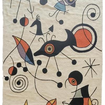 Hand Hooked Wall Tapestry After Joan Miro
https://ctbids.com/estate-sale/34628/item/3898147/Hand-Hooked-Wall-Tapestry-After-Joan-Miro...