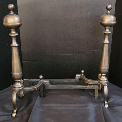 Vintage Iron-Base Andirons
https://ctbids.com/estate-sale/34628/item/3898149/Vintage-Iron-Base-Andirons