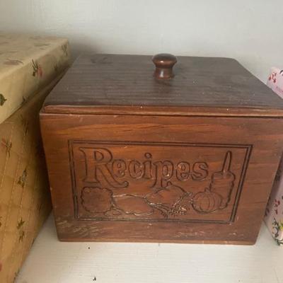 Recipe box