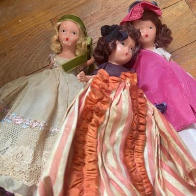 Knickerbocker storybook dolls